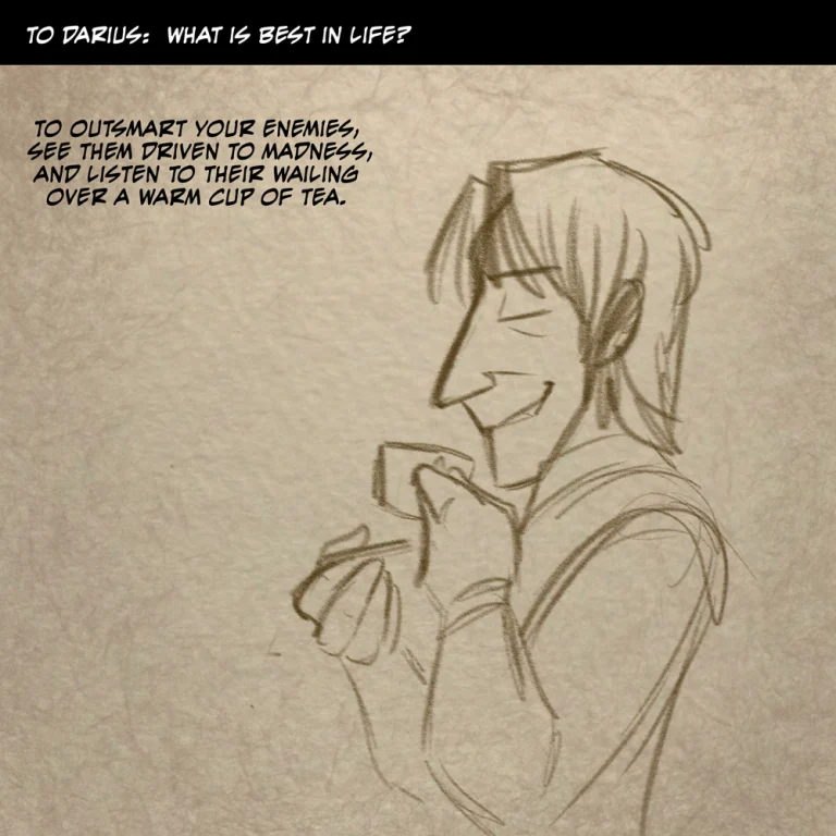 Ask the Cast #21 (2026) — Art by Foxena