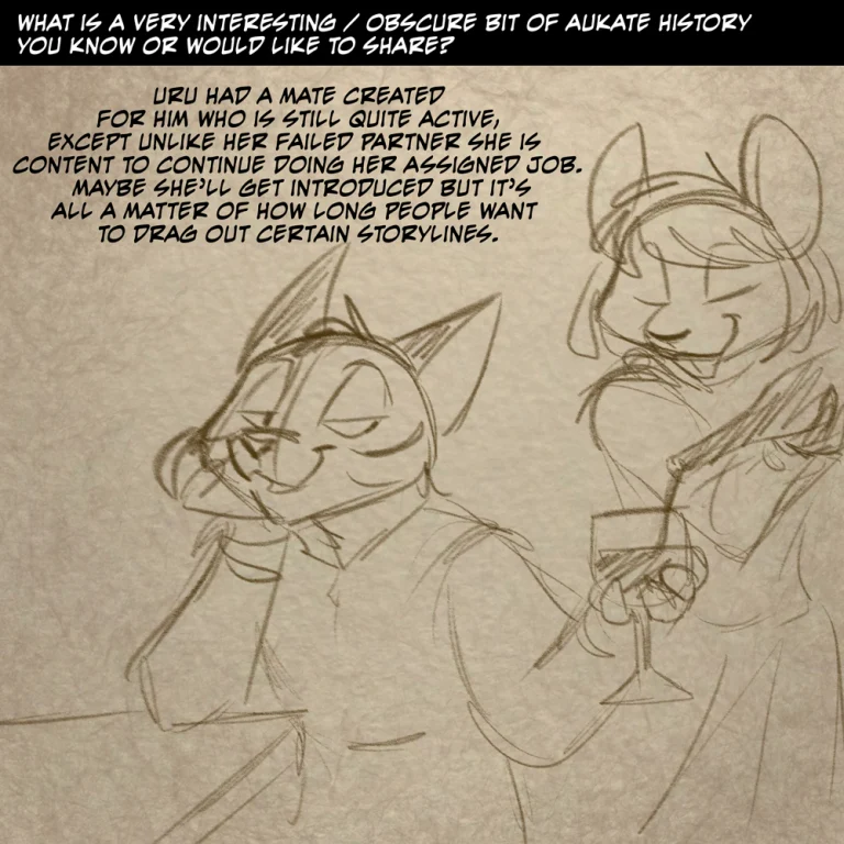 Ask the Cast #7 (2026) — Art by Foxena